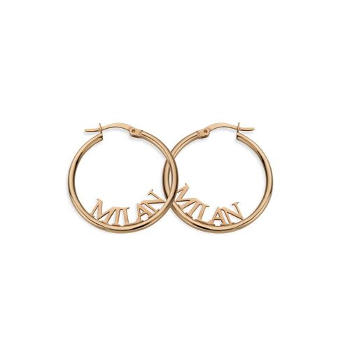 Signature Earring rosé gold