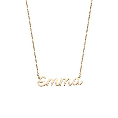 Collier Prénom Luna or rosé