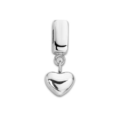 Letter charm little heart