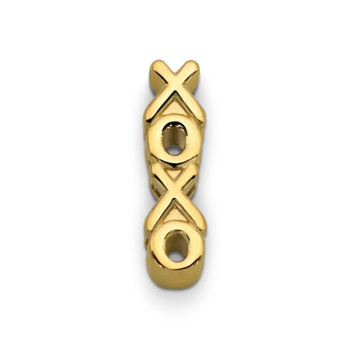 Mesh charm xoxo gold