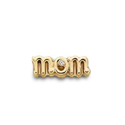 Mesh charm mom gold