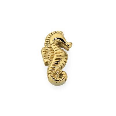 Mesh charm sea horse gold