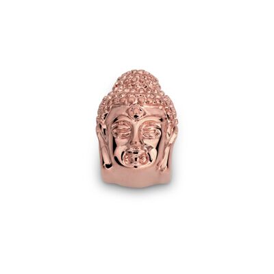 Charm de malla buda oro rosado