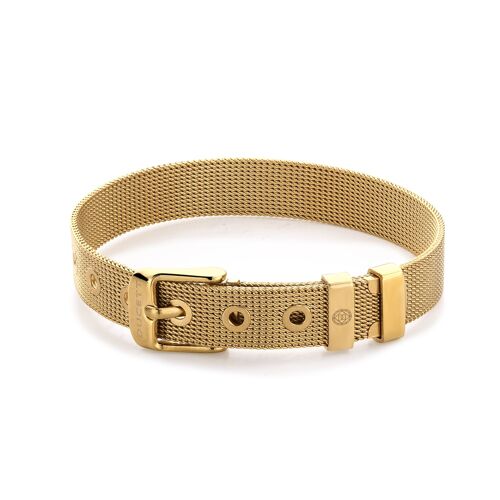 Mesh bracelet gold