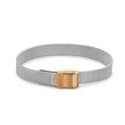 Mesh-Armband silber/rosé luxe