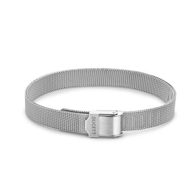 Bracciale a maglie argento lusso