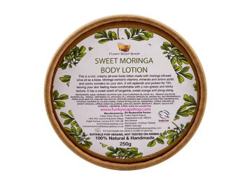 Lotion pour le corps Sweet Moringa, pot en papier kraft 250g 2