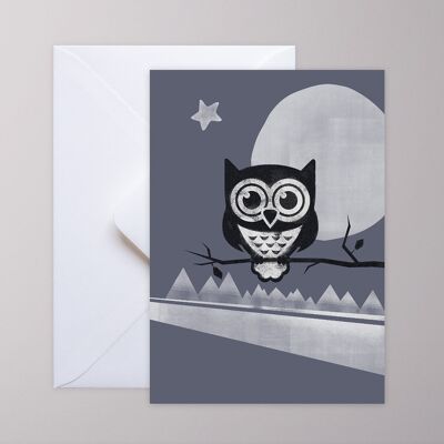 Greeting card - owl