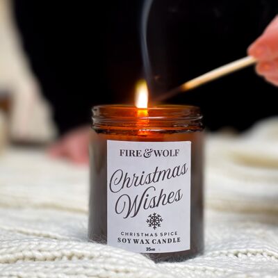 Christmas Candle | Christmas Wishes | Christmas Spice