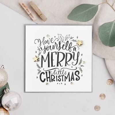 Joyeux petit Noël Sparkle Card