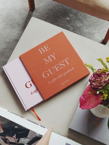 Livre d'Or - Orange & Rose - Guest Book - Printworks 5