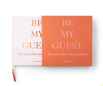 Livre d'Or - Orange & Rose - Guest Book - Printworks 6