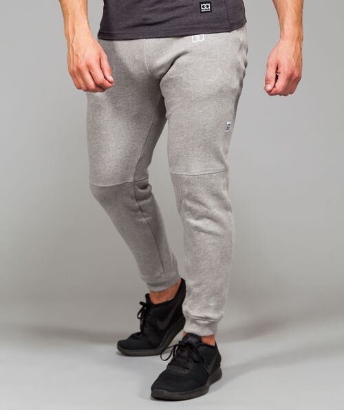 Fleece Sweatpants - Heather Grey