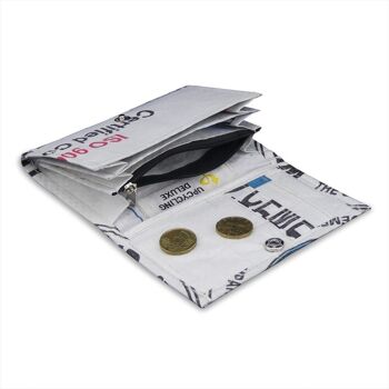 Upcycling porte-monnaie Arun en sac de ciment 3