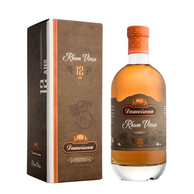 RHUM VIEUX DAMOISEAU 12 ans 42° 70CL