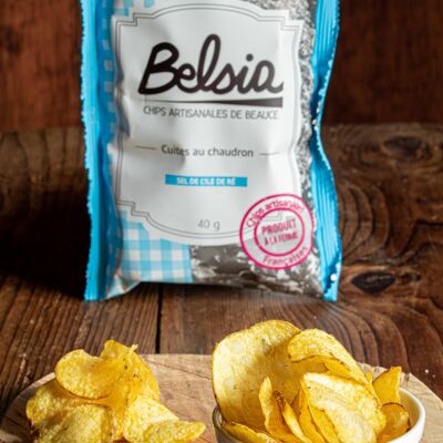 Chips with Ile de Ré salt (40gr - snacking)