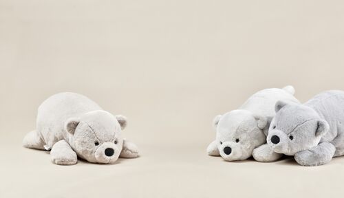 Plush Toy Middle Bear Grey 22" 55 cm Soft Plush Toy