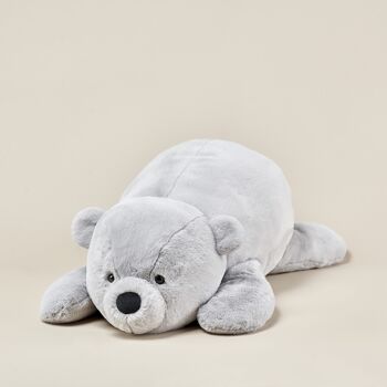 Peluche Big Bear Gris XL 30" 75 cm Peluche Douce 2