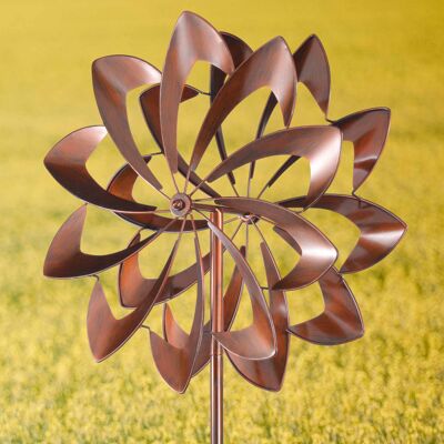 Kirby jardin sculpture vent spinner bronze