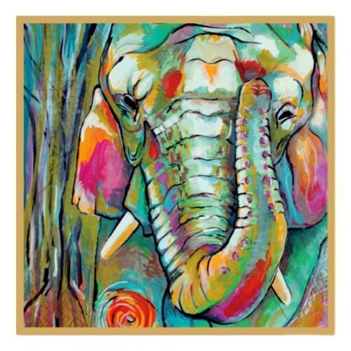 Elephant blank card