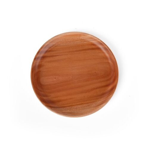 Spring Tableware - Dinner Plate - Handmade - Khaya Wood - Eco-friendly