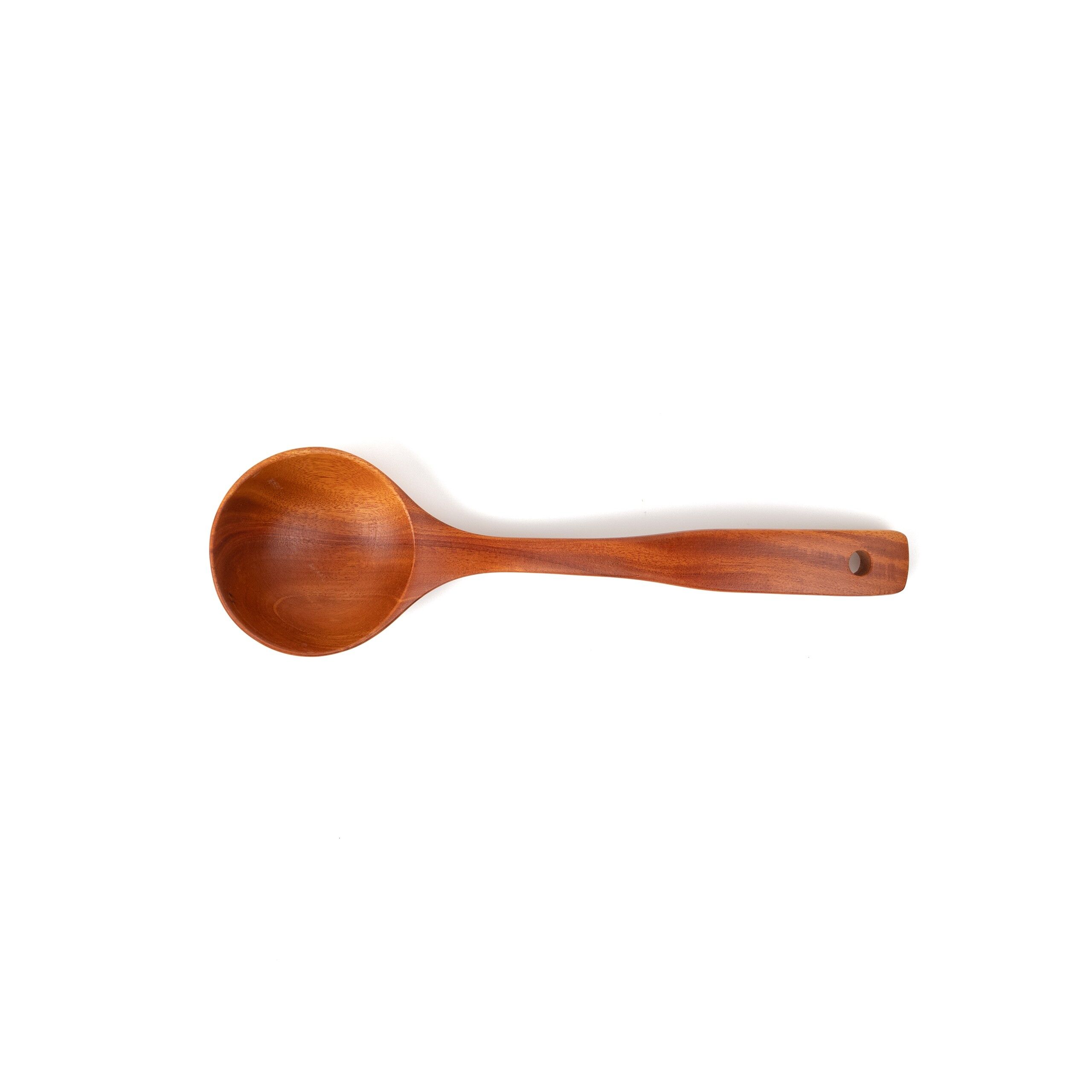 Soup - Sauce Ladle - Handmade - Khaya Wood - Eco-friendly