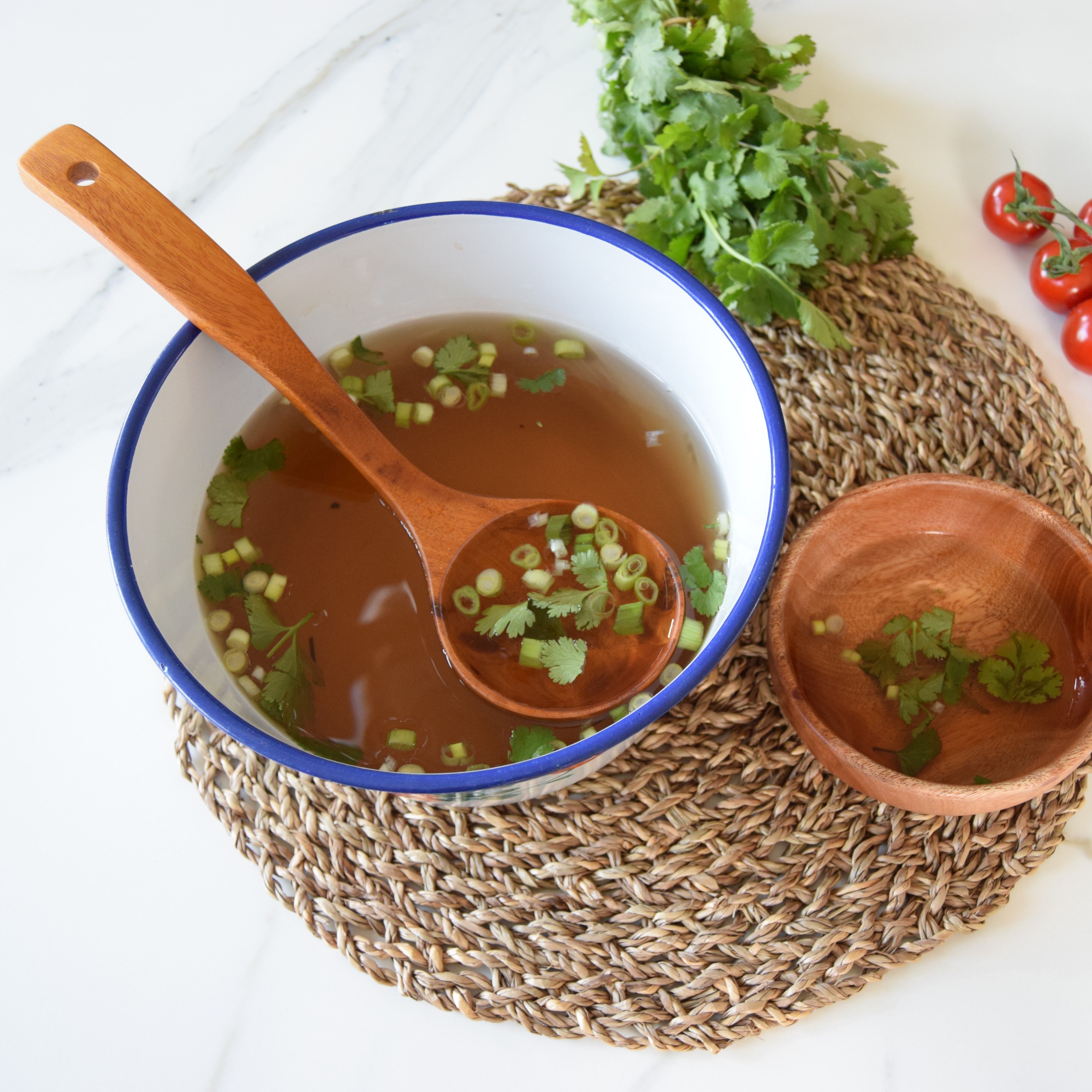 Soup - Sauce Ladle - Handmade - Khaya Wood - Eco-friendly