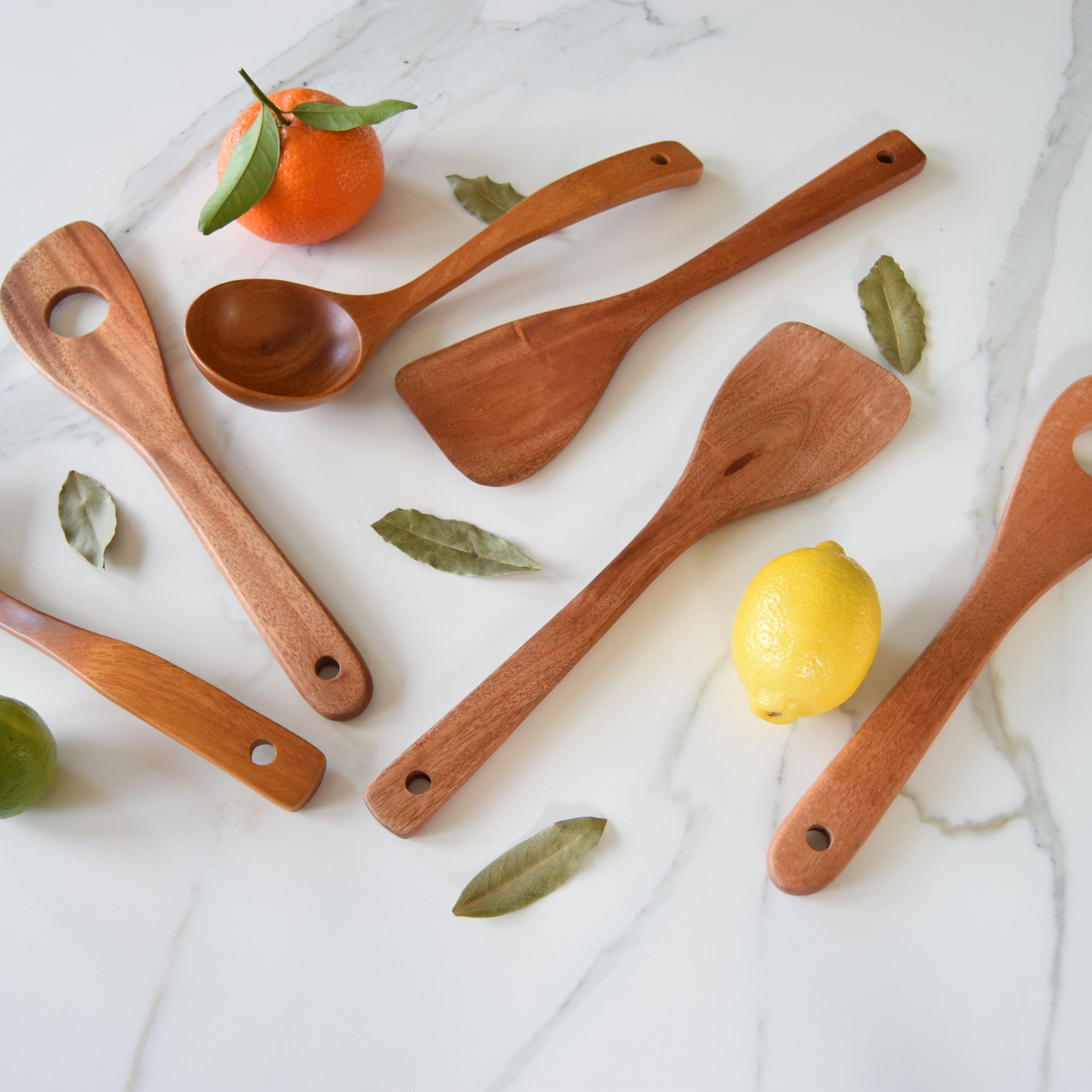 Soup - Sauce Ladle - Handmade - Khaya Wood - Eco-friendly
