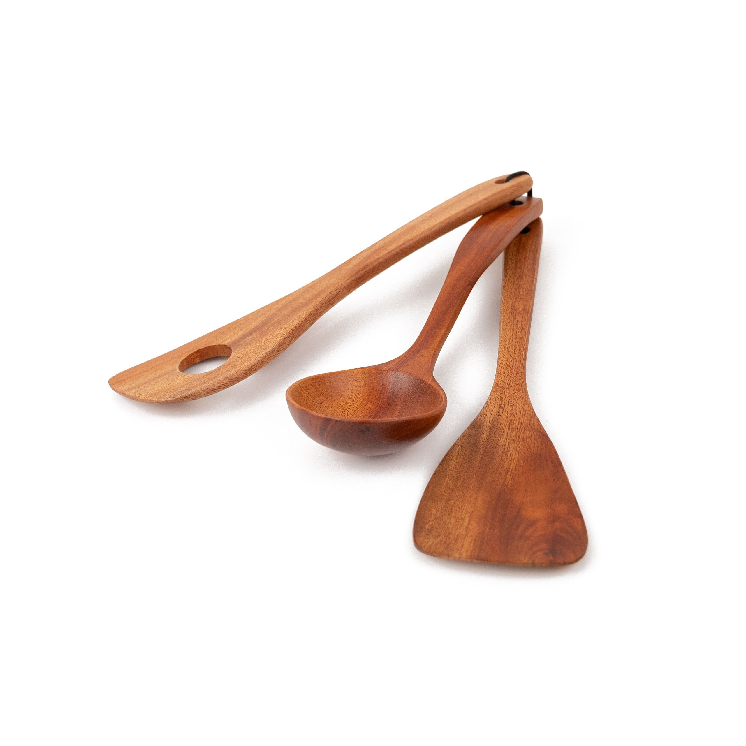 Soup - Sauce Ladle - Handmade - Khaya Wood - Eco-friendly