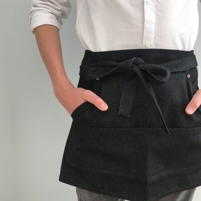 HARVEST - Denim Half Waist Apron