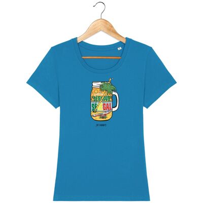 T-shirt Femme Été Sénégal - Azur