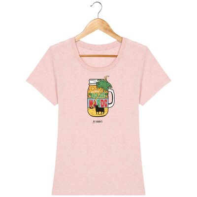 T-shirt Femme  Été Maroc - Cream Heather Pink