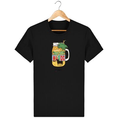 T-shirt Homme  Été Maroc - Black