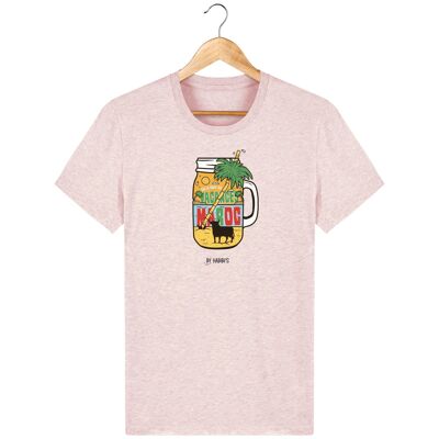 T-shirt Homme  Été Maroc - Cream Heather Pink