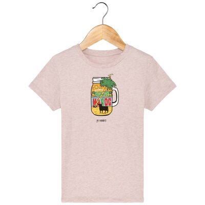 T-shirt Enfant  Été Maroc - Cream Heather Pink