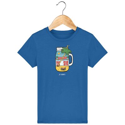 T-shirt Enfant  Été Tunisie - Royal Blue