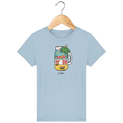 T-shirt Enfant  Été Tunisie - Sky blue