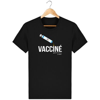 T-Shirt Homme  Vacciné Dakatine - Black