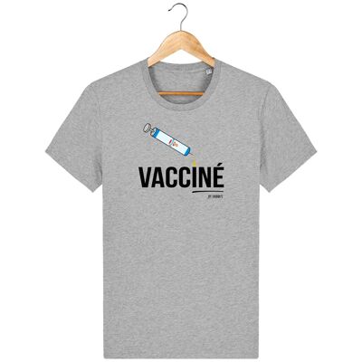 T-Shirt Homme  Vacciné Dakatine - Heather Grey