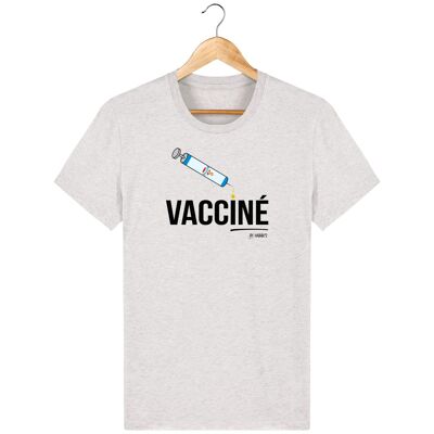 T-Shirt Homme  Vacciné Dakatine - Cream Heather Grey