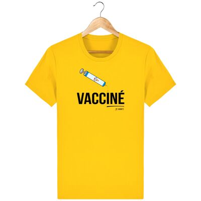 T-Shirt Homme  Vacciné Dakatine - Golden Yellow