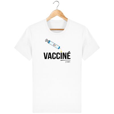 T-Shirt Homme  Vacciné Dakatine - Ecru Neppy Mandarine