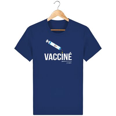 T-Shirt Homme  Vacciné Dakatine - Majorelle Blue