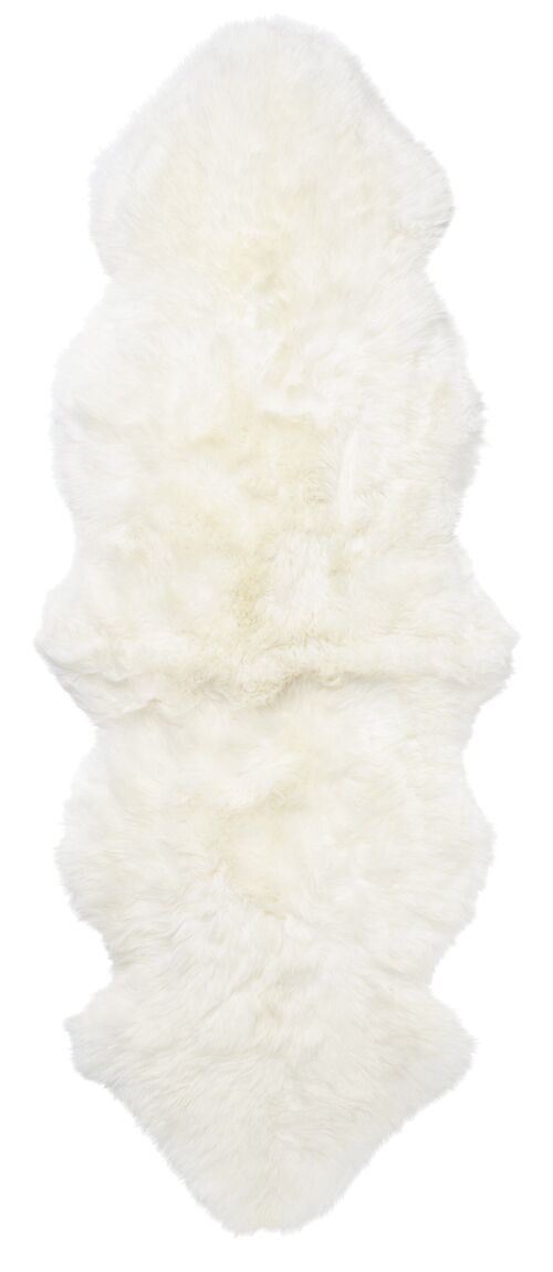 Classic 2-set sheepskin_White