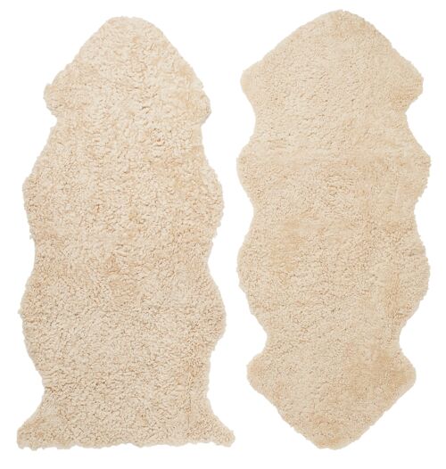 Curly 1,5-set sheepskin_Beige