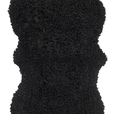 Curly 2-set sheepskin_Black