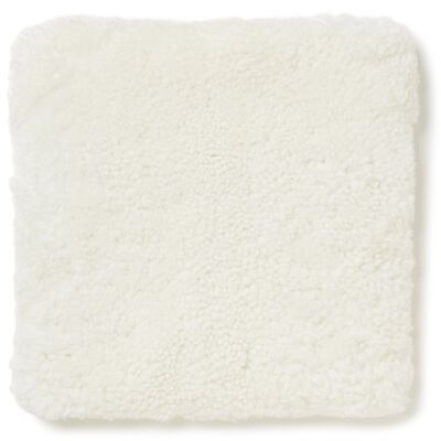 Curly Pad Schaffell - square_White