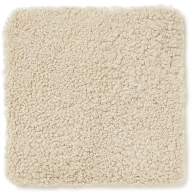 Curly Pad Schaffell - square_Beige