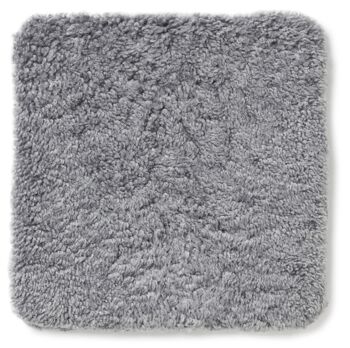 Peau de mouton bouclée - square_Charcoal Silvergrey 1