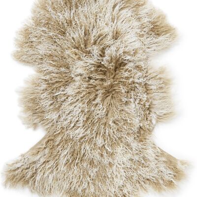 Shansi - Stylish and soft sheepskin - Beige Snowtop